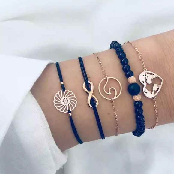 Pretty Things Co. Jewelry - NEW Set of 5 Bracelets